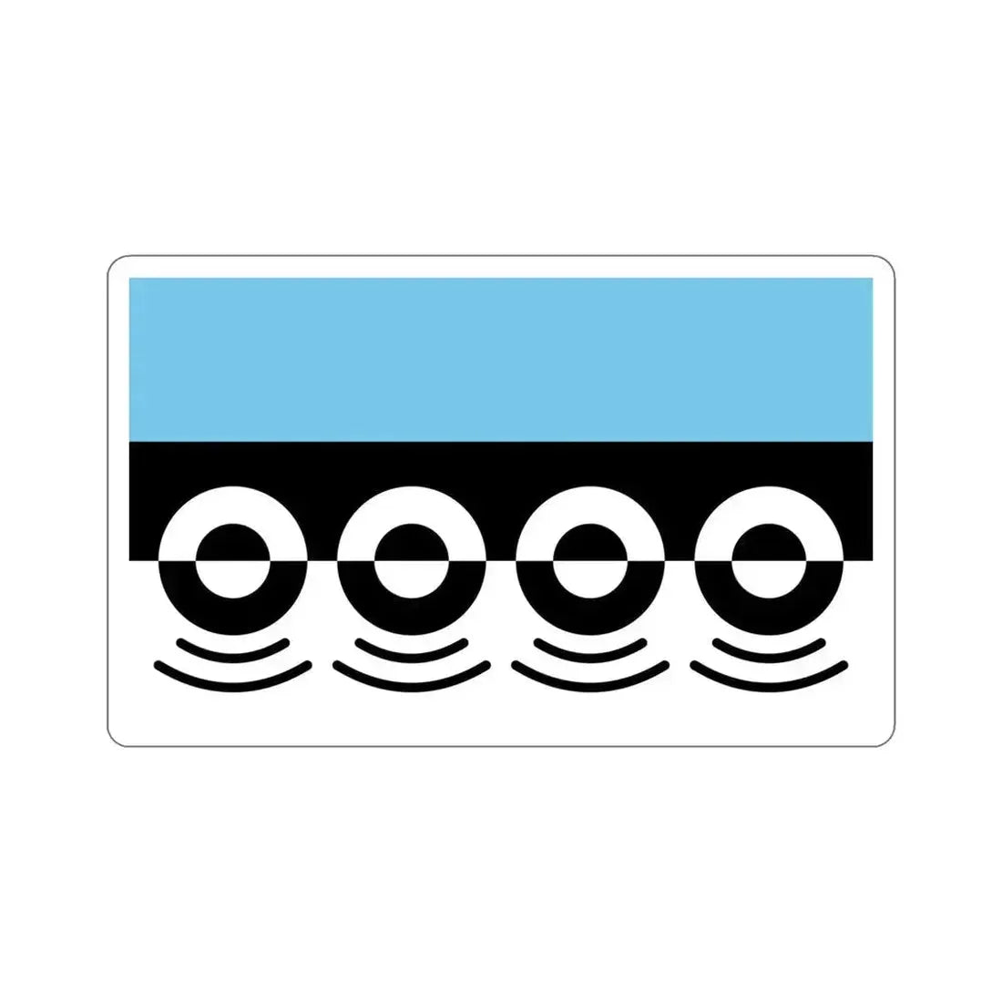 Flag of Digbeth UK STICKER Vinyl Die-Cut Decal 5 Inch - The Sticker Space