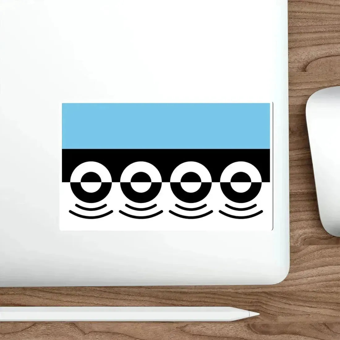 Flag of Digbeth UK STICKER Vinyl Die-Cut Decal - The Sticker Space