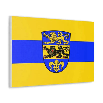 Flag of Dillingen an der Donau Germany - Canvas Wall Art - The Sticker Space
