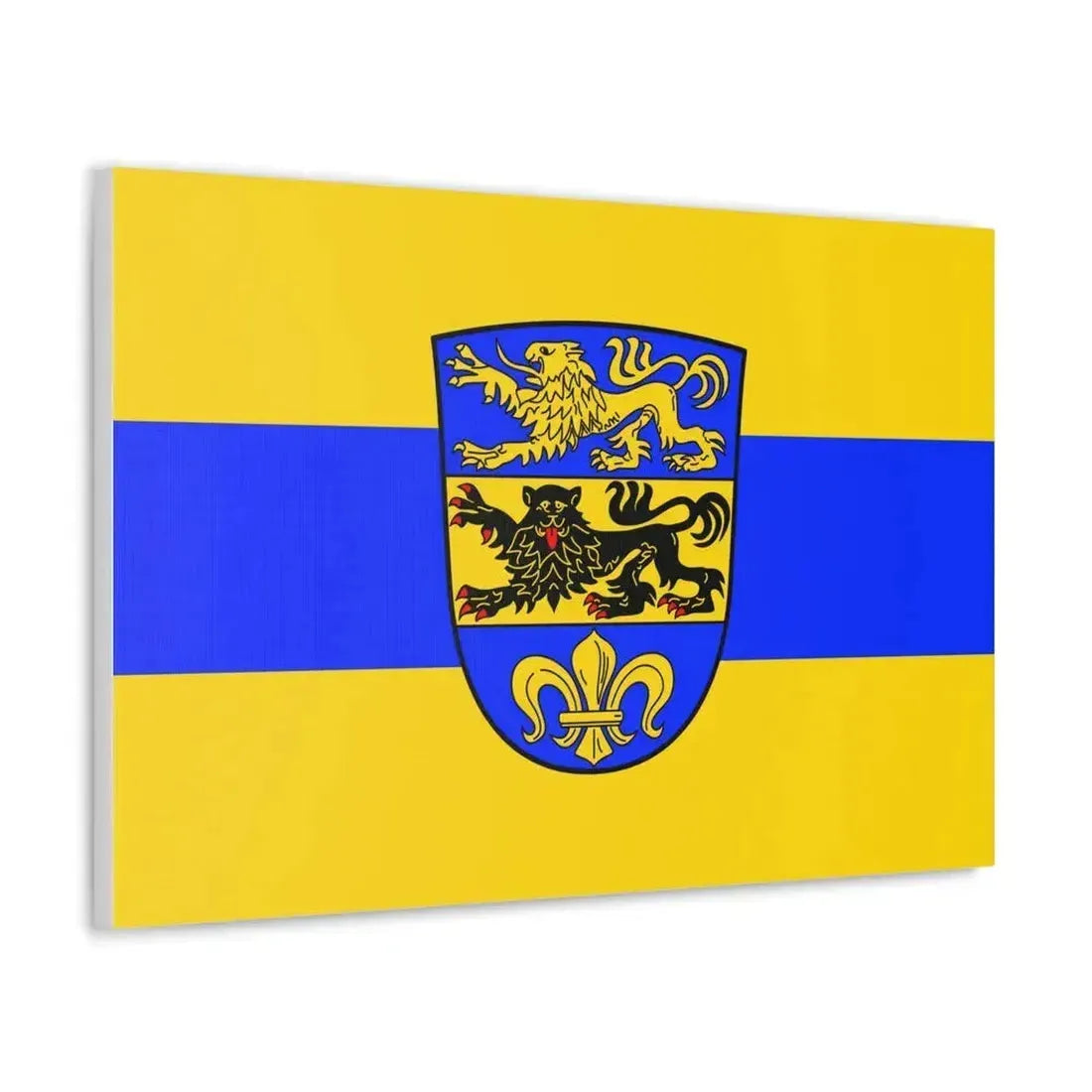 Flag of Dillingen an der Donau Germany - Canvas Wall Art - The Sticker Space