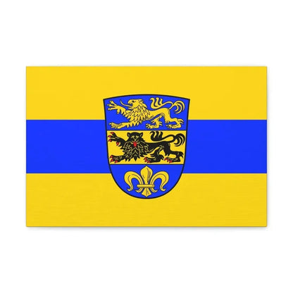 Flag of Dillingen an der Donau Germany - Canvas Wall Art - The Sticker Space
