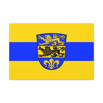 Flag of Dillingen an der Donau Germany - Canvas Wall Art - The Sticker Space