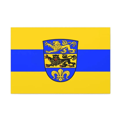 Flag of Dillingen an der Donau Germany - Canvas Wall Art - The Sticker Space