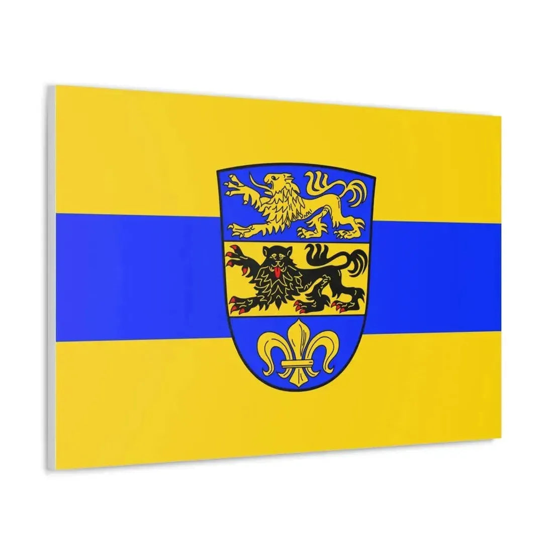 Flag of Dillingen an der Donau Germany - Canvas Wall Art - The Sticker Space