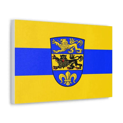 Flag of Dillingen an der Donau Germany - Canvas Wall Art - The Sticker Space