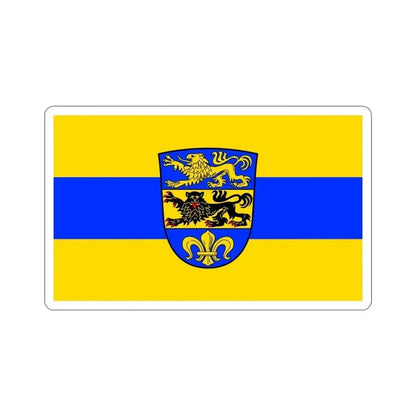 Flag of Dillingen an der Donau Germany STICKER Vinyl Die-Cut Decal 4 Inch - The Sticker Space