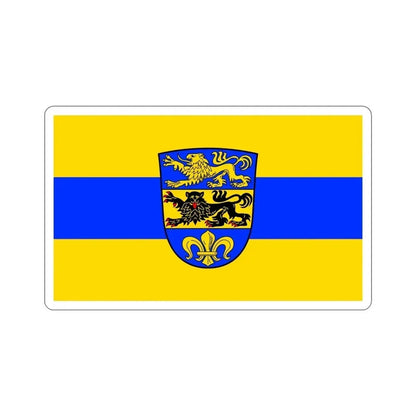 Flag of Dillingen an der Donau Germany STICKER Vinyl Die-Cut Decal 5 Inch - The Sticker Space
