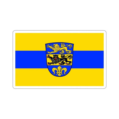 Flag of Dillingen an der Donau Germany STICKER Vinyl Die-Cut Decal 6 Inch - The Sticker Space