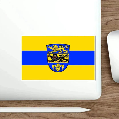 Flag of Dillingen an der Donau Germany STICKER Vinyl Die-Cut Decal - The Sticker Space