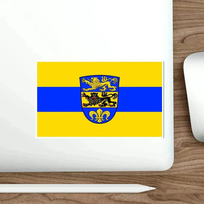 Flag of Dillingen an der Donau Germany STICKER Vinyl Die-Cut Decal - The Sticker Space