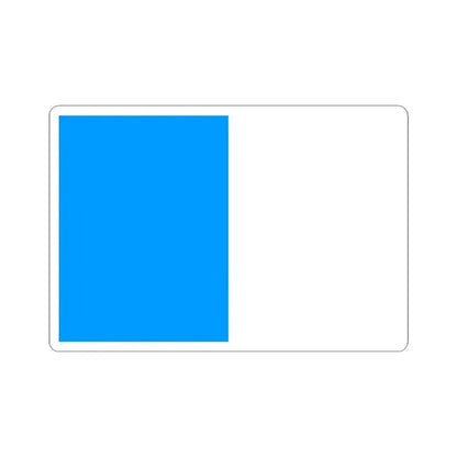 Flag of Dinant (Belgium) STICKER Vinyl Kiss-Cut Decal 4 Inch White - The Sticker Space