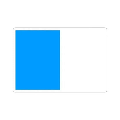 Flag of Dinant (Belgium) STICKER Vinyl Kiss-Cut Decal 6 Inch White - The Sticker Space