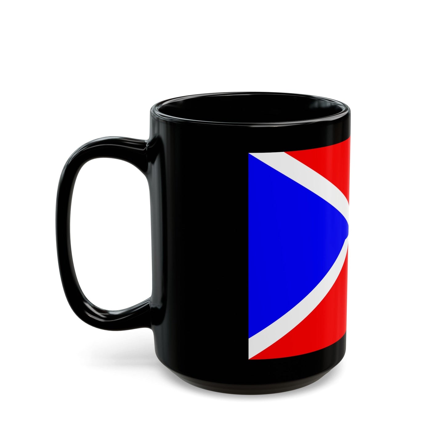 Flag of Dingli Malta - Black Coffee Mug-The Sticker Space