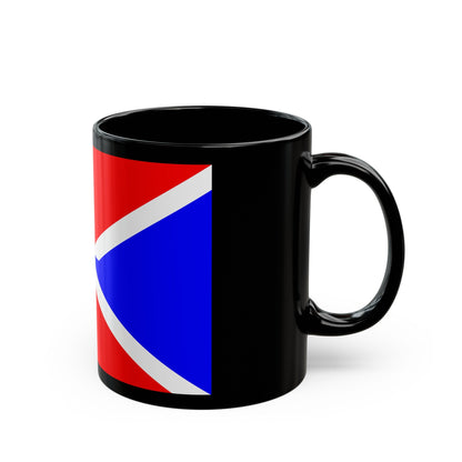 Flag of Dingli Malta - Black Coffee Mug-The Sticker Space