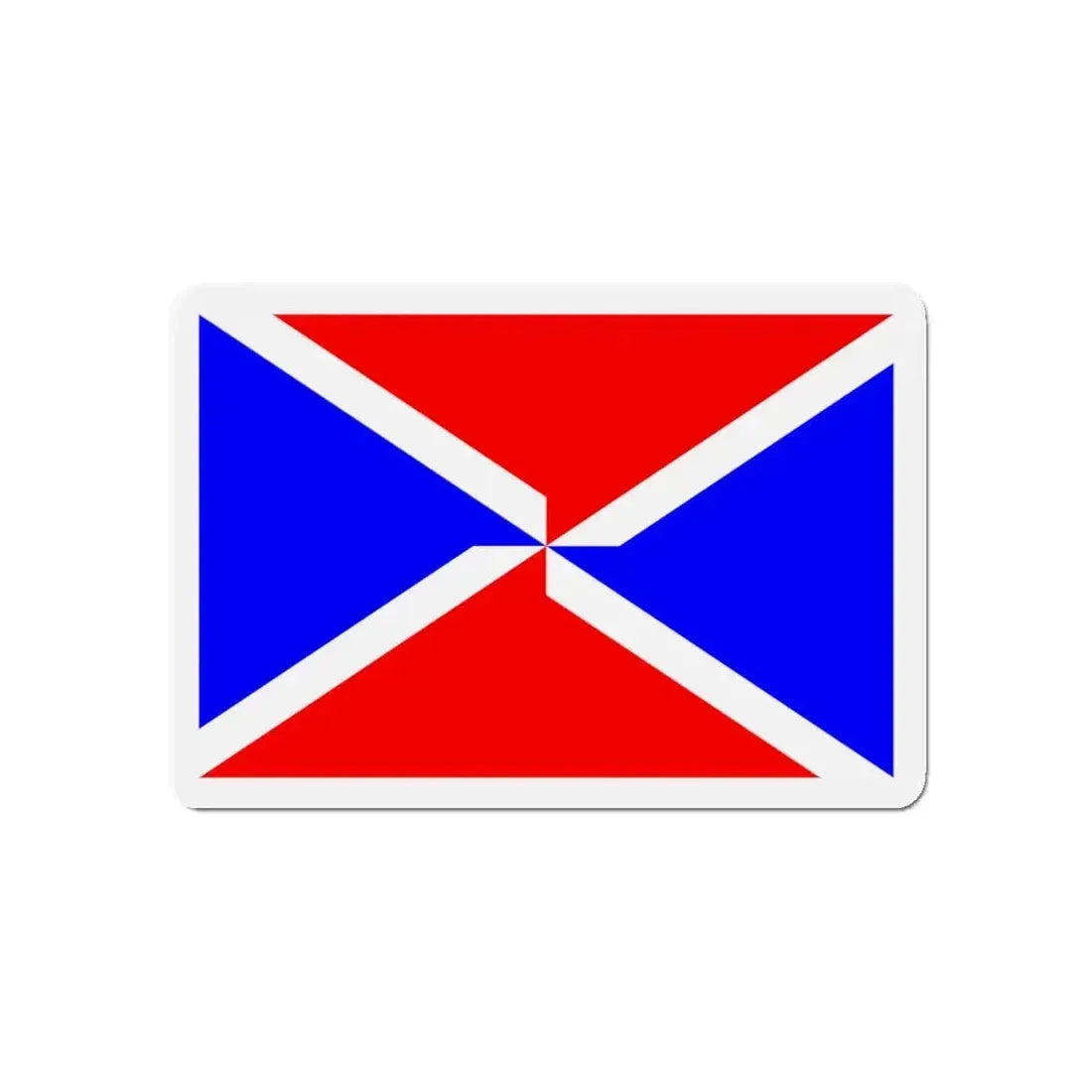Flag of Dingli Malta - Refrigerator Magnet 5 Inch - The Sticker Space