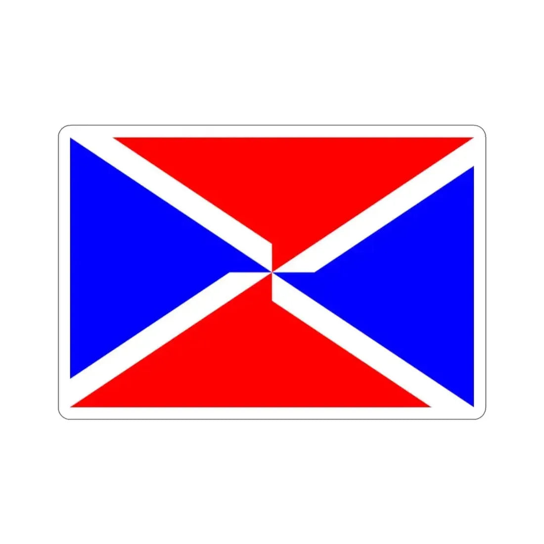 Flag of Dingli Malta STICKER Vinyl Die-Cut Decal 2 Inch - The Sticker Space