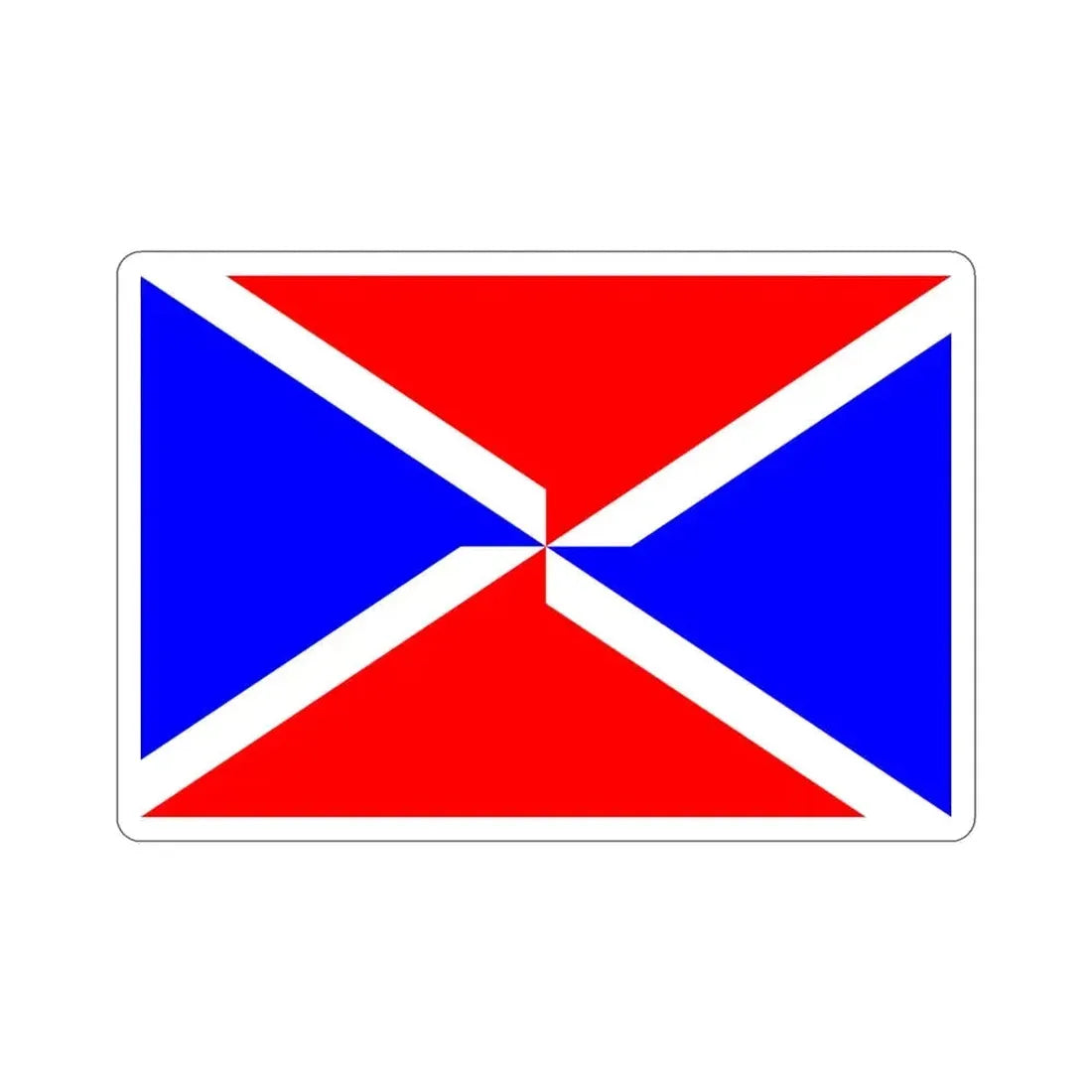 Flag of Dingli Malta STICKER Vinyl Die-Cut Decal 3 Inch - The Sticker Space