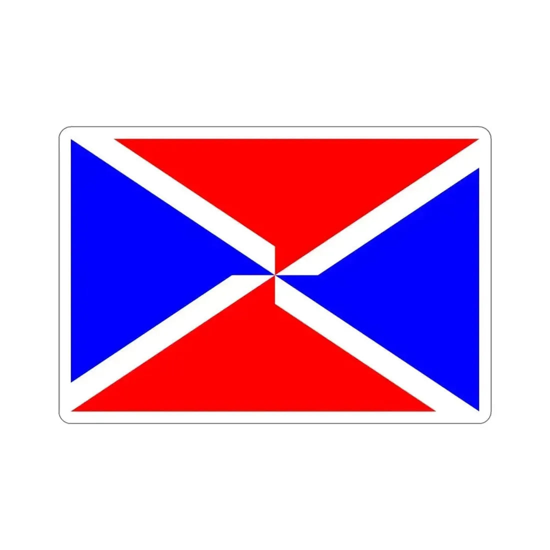 Flag of Dingli Malta STICKER Vinyl Die-Cut Decal 4 Inch - The Sticker Space