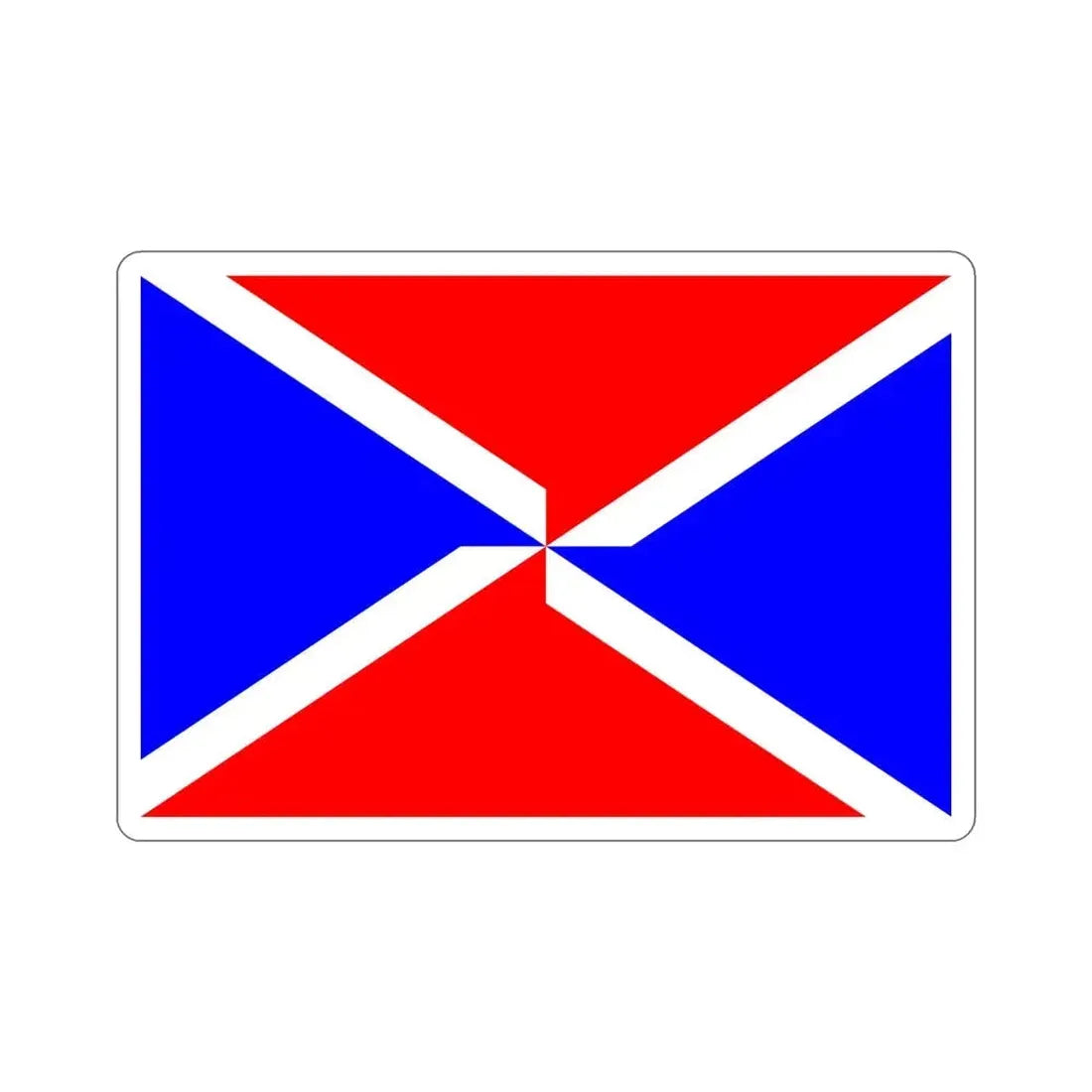 Flag of Dingli Malta STICKER Vinyl Die-Cut Decal 4 Inch - The Sticker Space