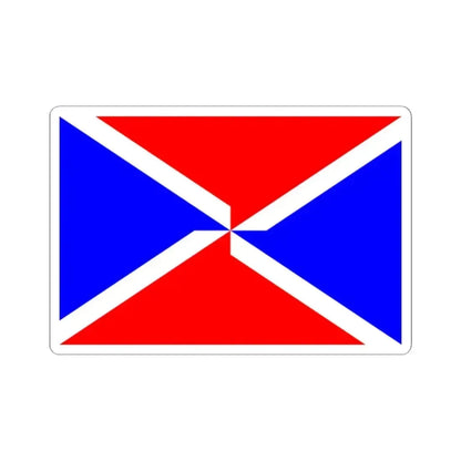 Flag of Dingli Malta - STICKER Vinyl Kiss-Cut Decal 2 Inch White - The Sticker Space