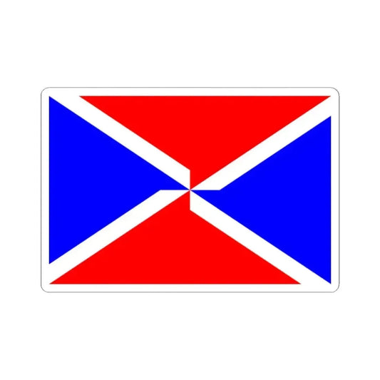 Flag of Dingli Malta - STICKER Vinyl Kiss-Cut Decal 2 Inch White - The Sticker Space