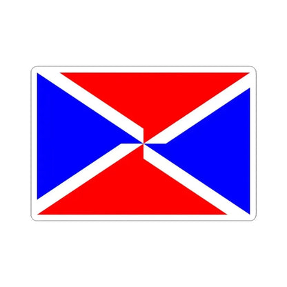 Flag of Dingli Malta - STICKER Vinyl Kiss-Cut Decal 3 Inch White - The Sticker Space