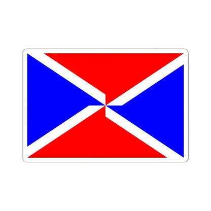 Flag of Dingli Malta - STICKER Vinyl Kiss-Cut Decal 6 Inch White - The Sticker Space