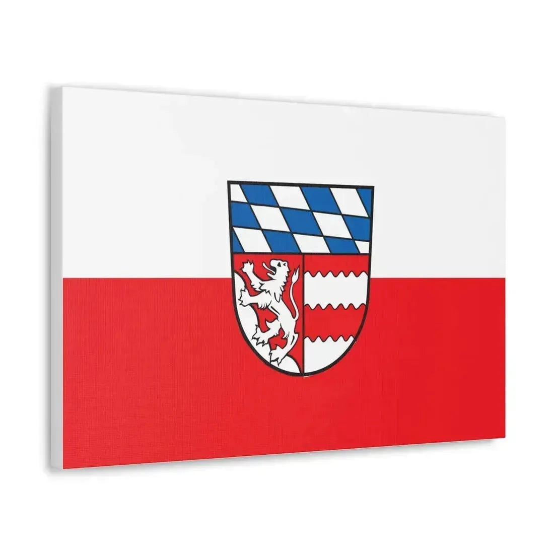 Flag of Dingolfing Landau Germany - Canvas Wall Art - The Sticker Space