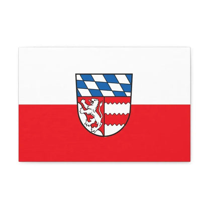 Flag of Dingolfing Landau Germany - Canvas Wall Art - The Sticker Space