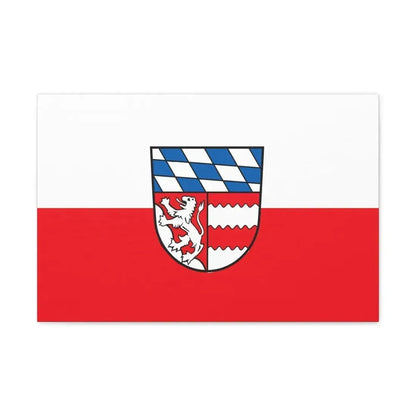 Flag of Dingolfing Landau Germany - Canvas Wall Art - The Sticker Space