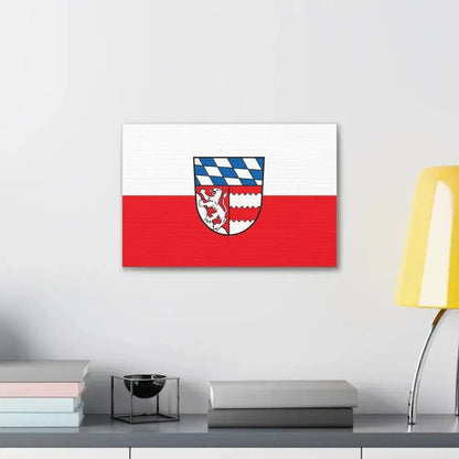 Flag of Dingolfing Landau Germany - Canvas Wall Art - The Sticker Space