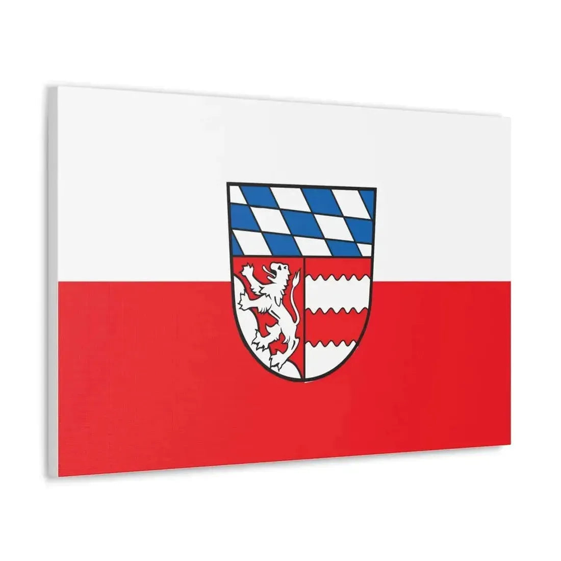 Flag of Dingolfing Landau Germany - Canvas Wall Art - The Sticker Space