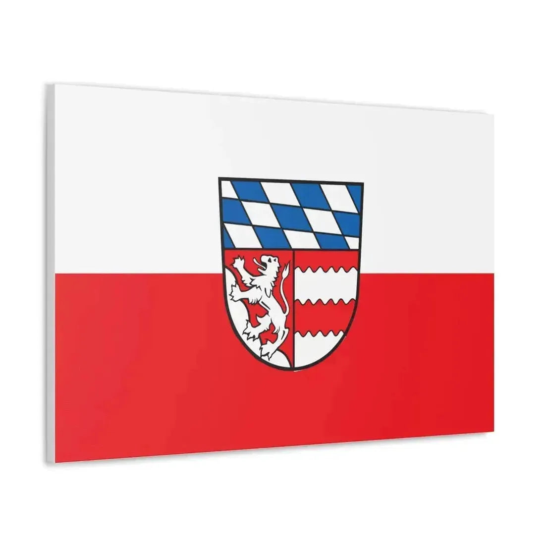 Flag of Dingolfing Landau Germany - Canvas Wall Art - The Sticker Space