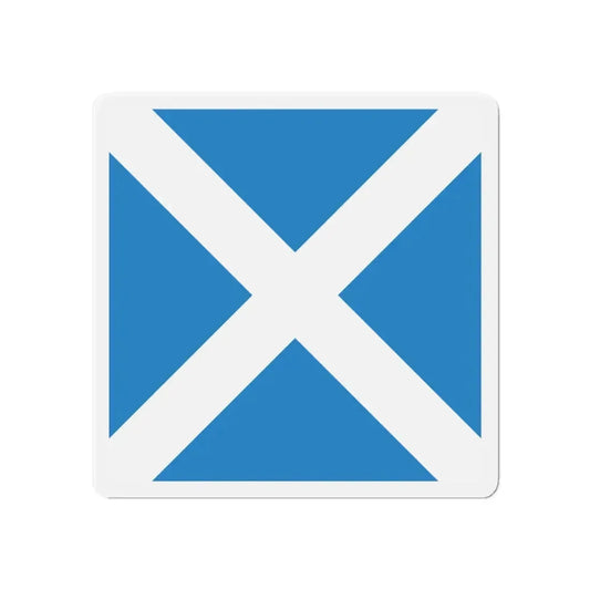 Flag of Disentis Mustér Switzerland - Refrigerator Magnet 6 Inch - The Sticker Space