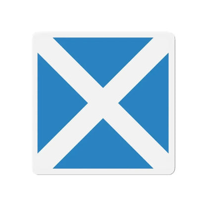 Flag of Disentis Mustér Switzerland - Refrigerator Magnet - The Sticker Space