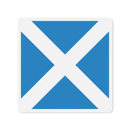 Flag of Disentis Mustér Switzerland - Refrigerator Magnet - The Sticker Space