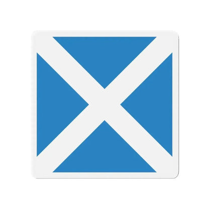 Flag of Disentis Mustér Switzerland - Refrigerator Magnet - The Sticker Space