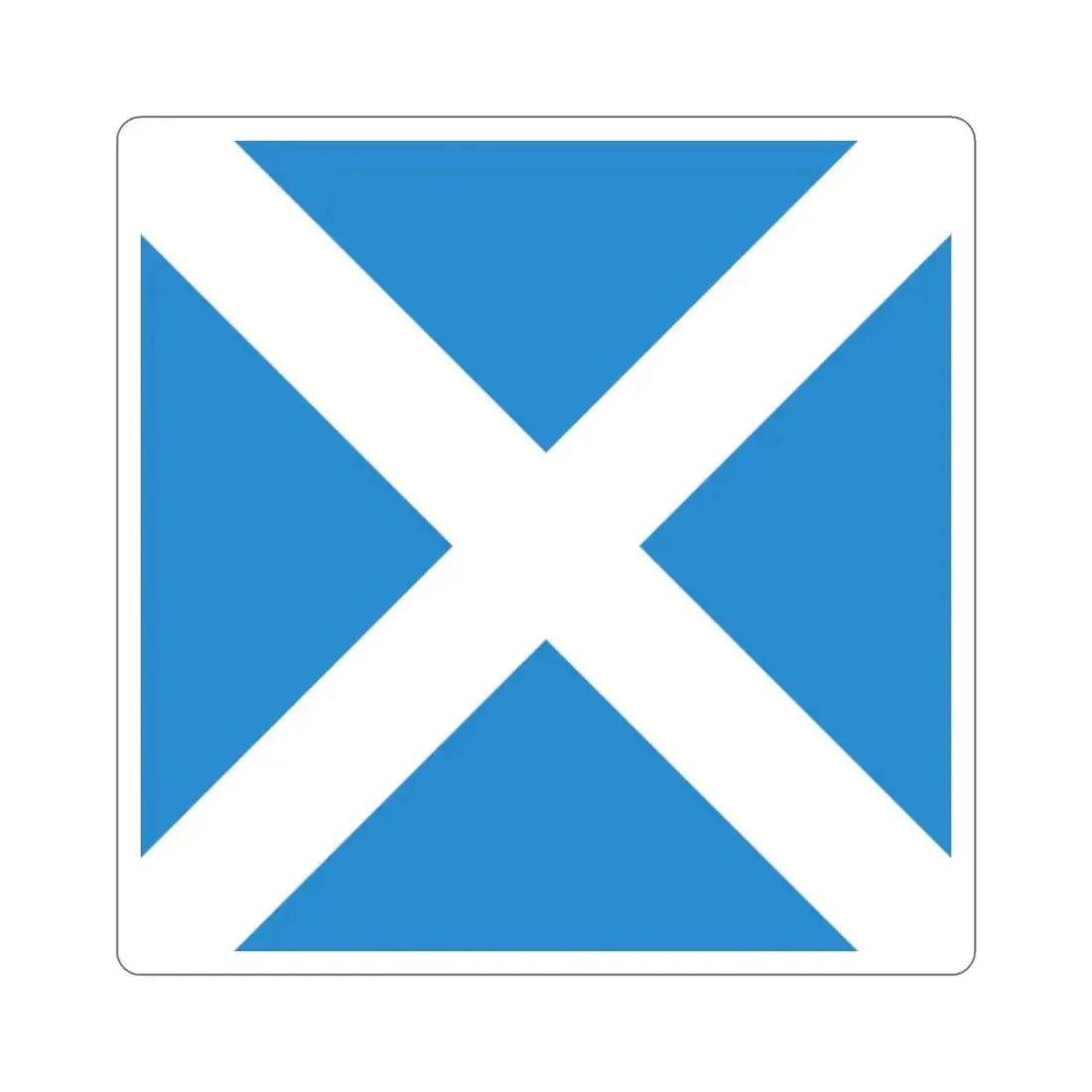 Flag of Disentis Mustér Switzerland STICKER Vinyl Die-Cut Decal 2 Inch - The Sticker Space