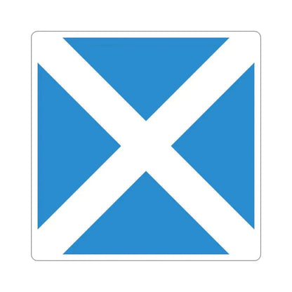 Flag of Disentis Mustér Switzerland STICKER Vinyl Die-Cut Decal 2 Inch - The Sticker Space