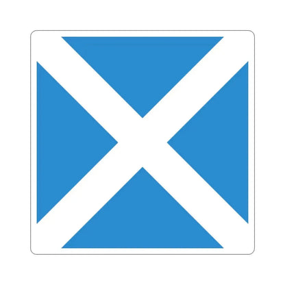 Flag of Disentis Mustér Switzerland STICKER Vinyl Die-Cut Decal 2 Inch - The Sticker Space