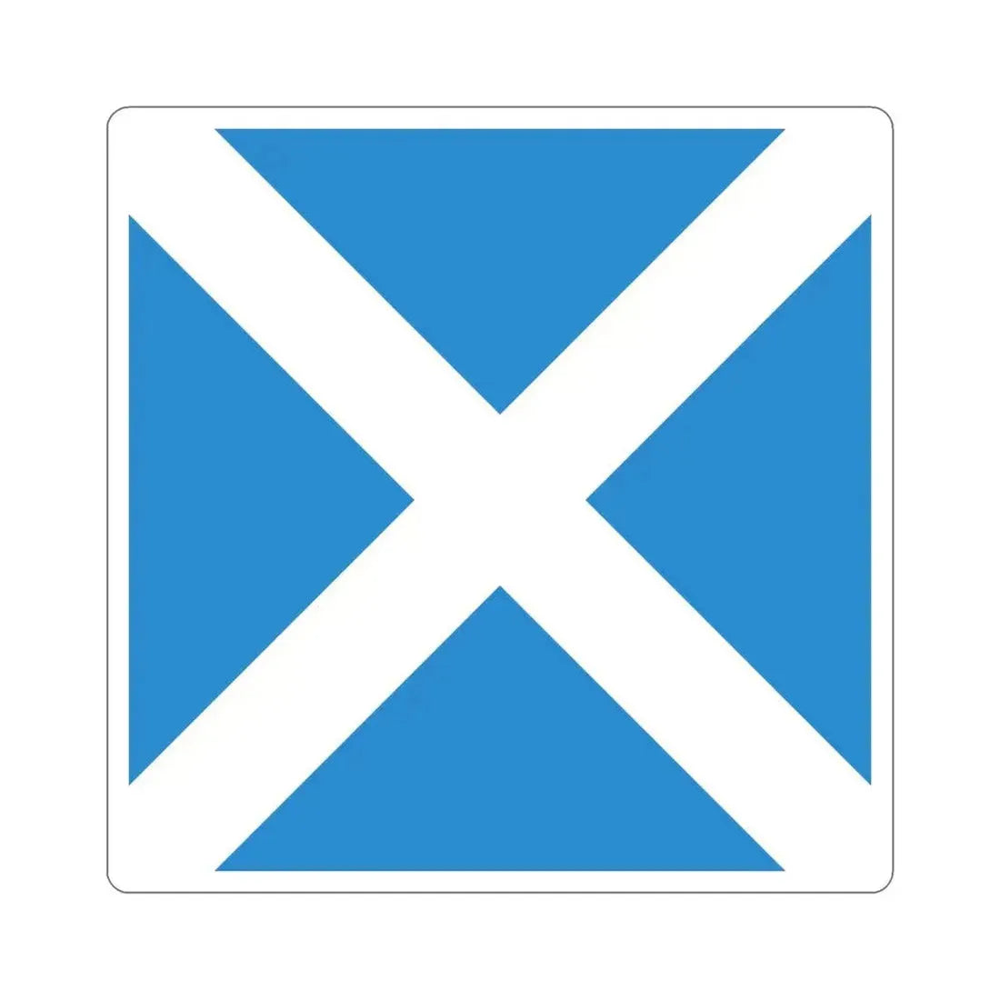 Flag of Disentis Mustér Switzerland STICKER Vinyl Die-Cut Decal 4 Inch - The Sticker Space