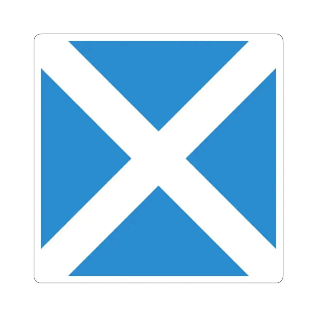 Flag of Disentis Mustér Switzerland STICKER Vinyl Die-Cut Decal 4 Inch - The Sticker Space