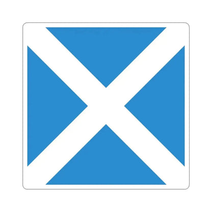 Flag of Disentis Mustér Switzerland STICKER Vinyl Die-Cut Decal 5 Inch - The Sticker Space