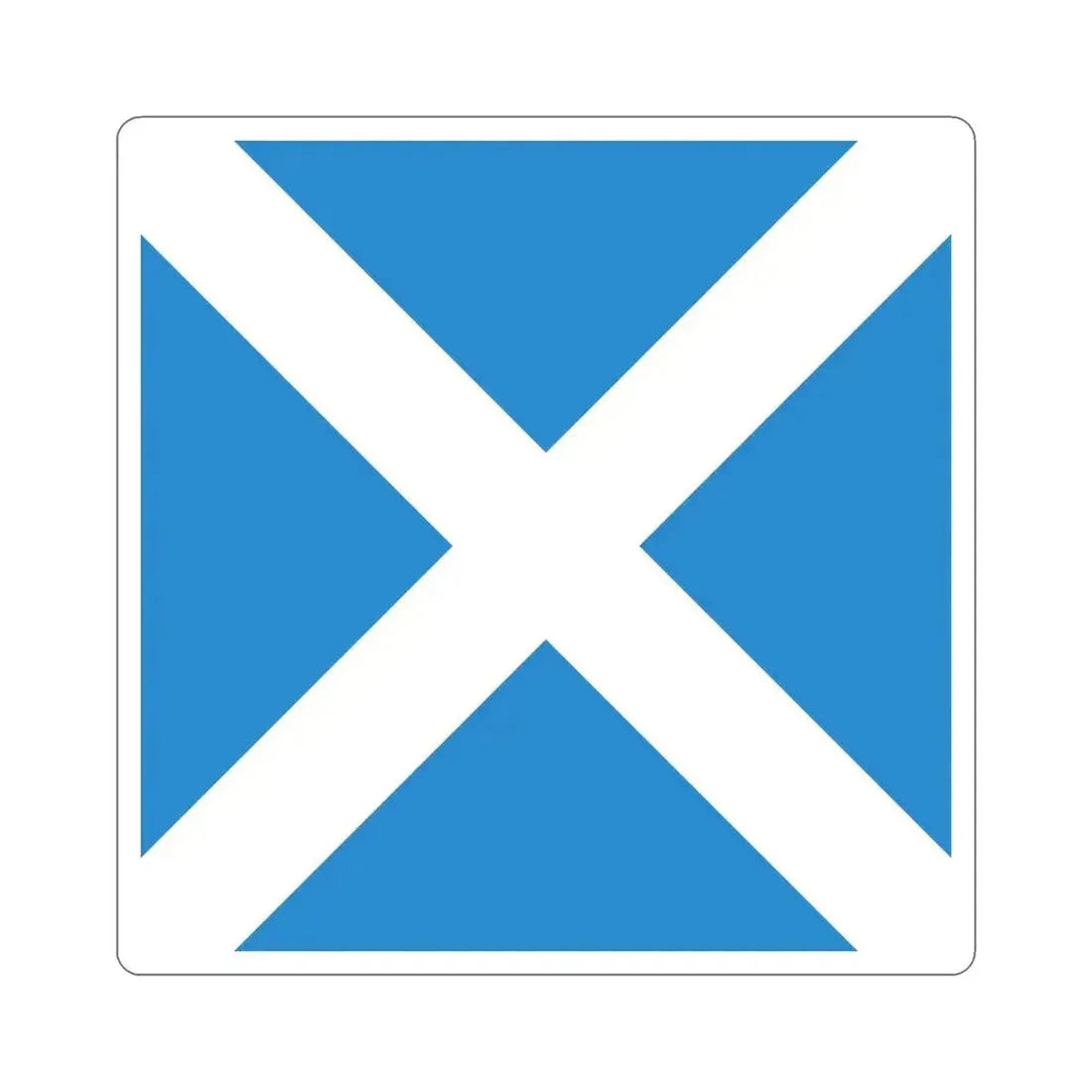 Flag of Disentis Mustér Switzerland STICKER Vinyl Die-Cut Decal 6 Inch - The Sticker Space