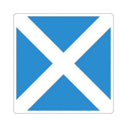 Flag of Disentis Mustér Switzerland STICKER Vinyl Die-Cut Decal 6 Inch - The Sticker Space