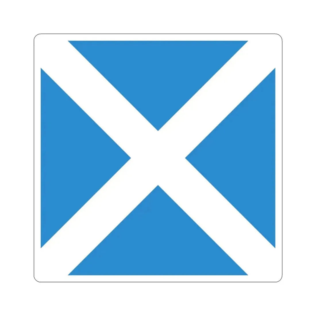 Flag of Disentis Mustér Switzerland STICKER Vinyl Die-Cut Decal 6 Inch - The Sticker Space