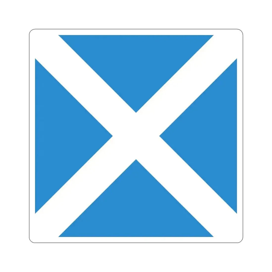 Flag of Disentis Mustér Switzerland STICKER Vinyl Die-Cut Decal - The Sticker Space