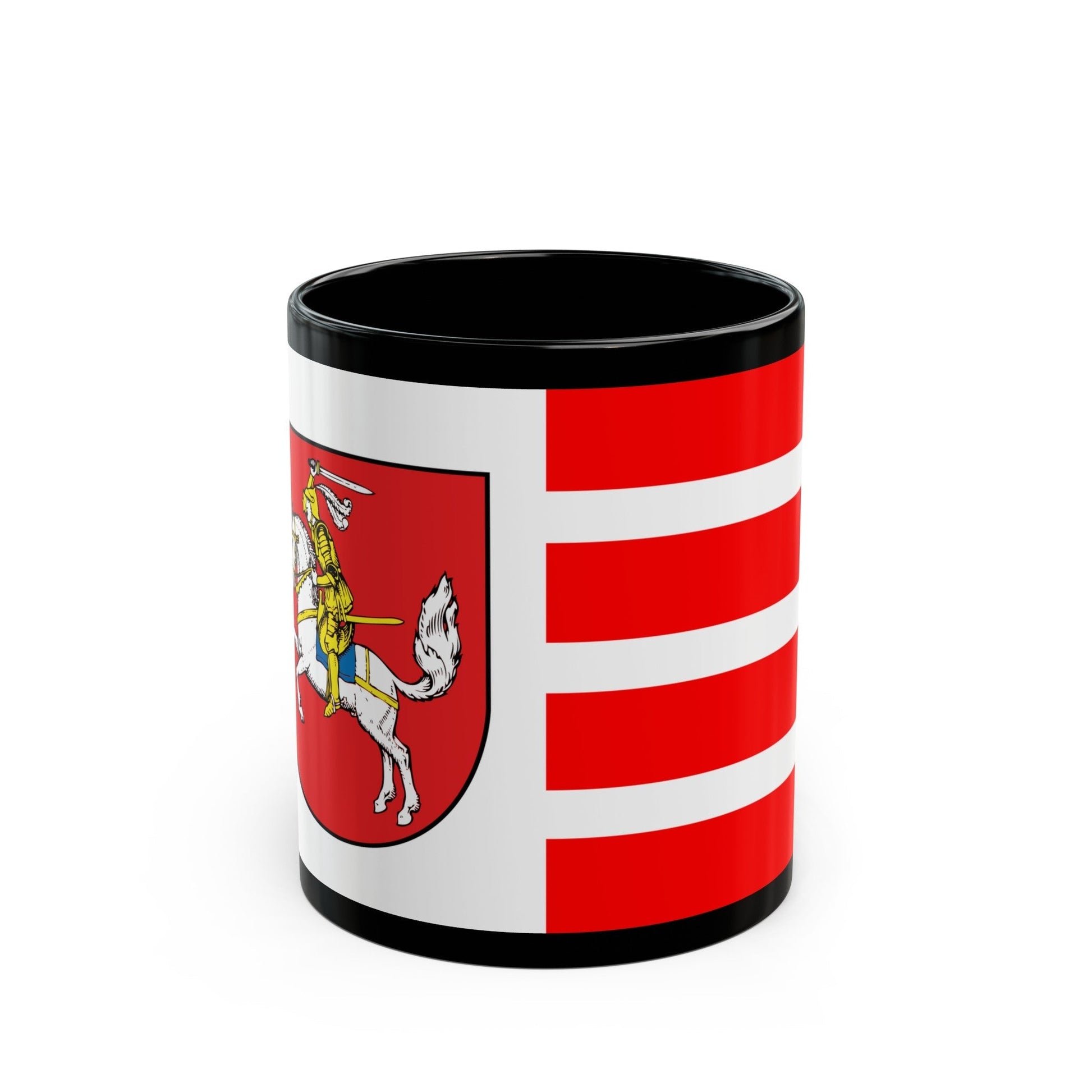 Flag of Dithmarschen Germany - Black Coffee Mug-11oz-The Sticker Space