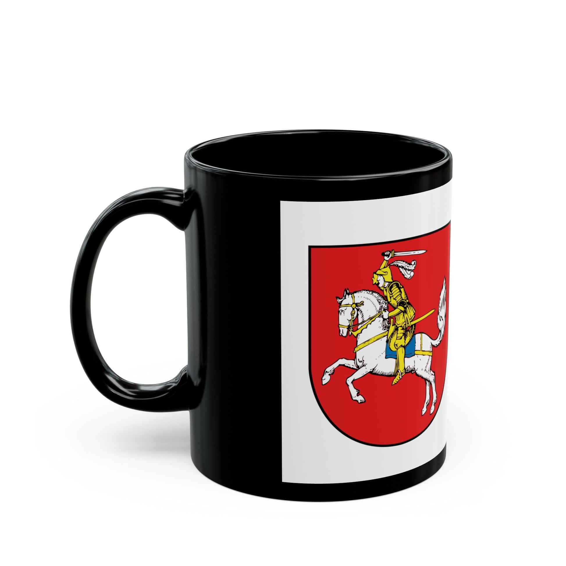 Flag of Dithmarschen Germany - Black Coffee Mug-The Sticker Space