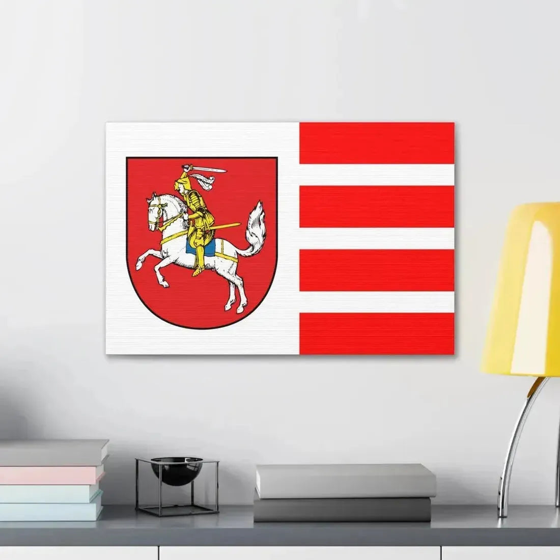 Flag of Dithmarschen Germany - Canvas Wall Art - The Sticker Space